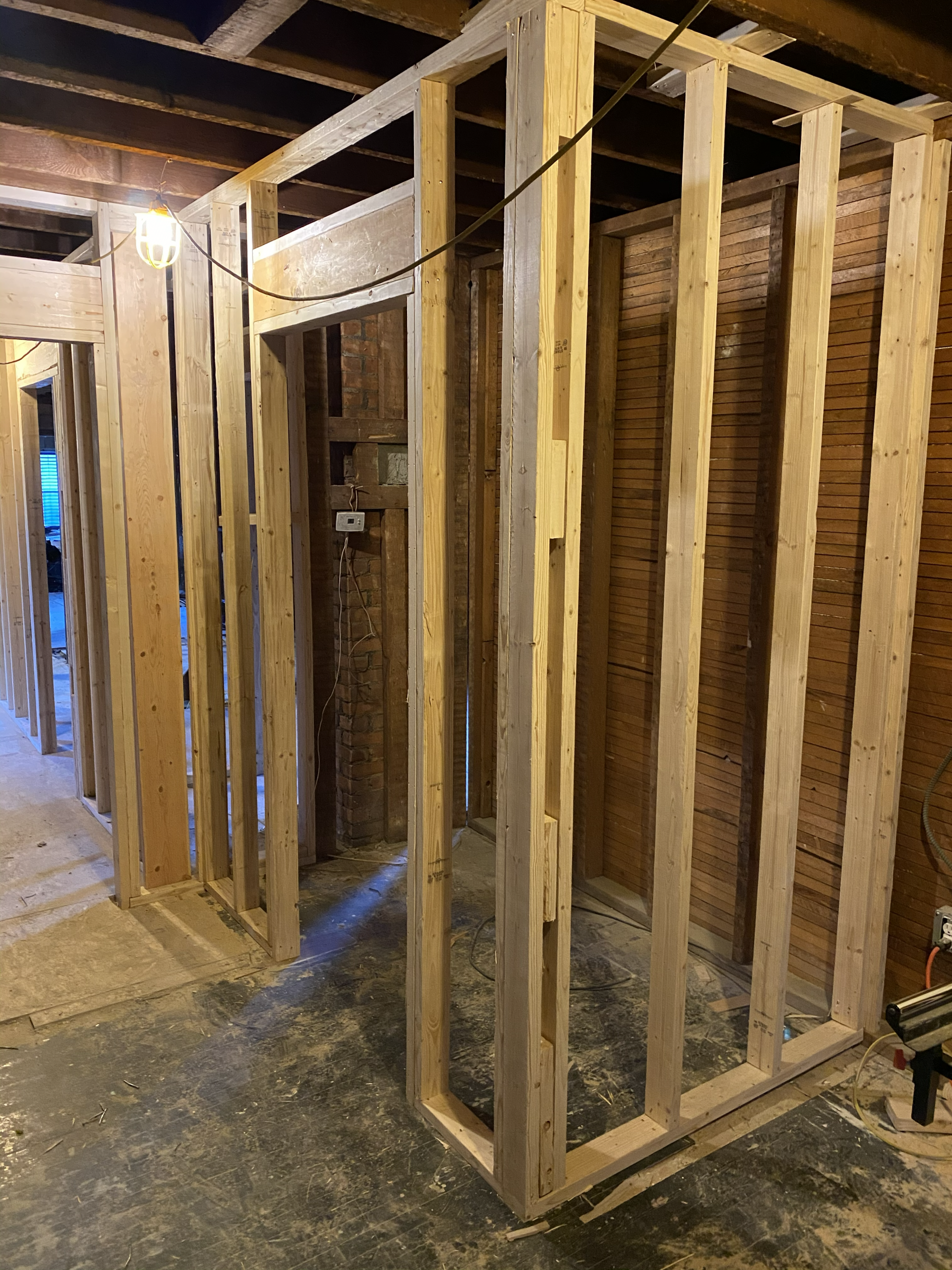 framing closet